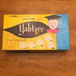 Vintage 1960’s Yahtzee Dice Game no. 950